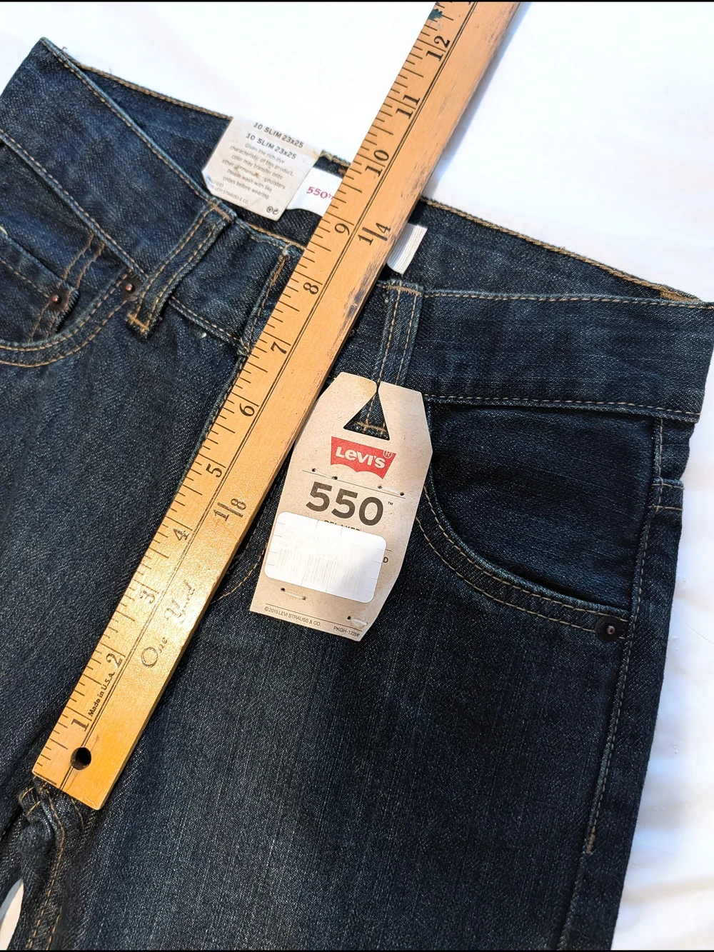 Levi's 550 Relaxed Straight Dark Indigo Jeans